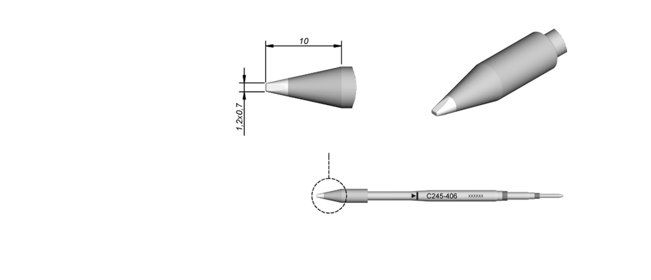 C245406 - Cartridge for T245 handpiece